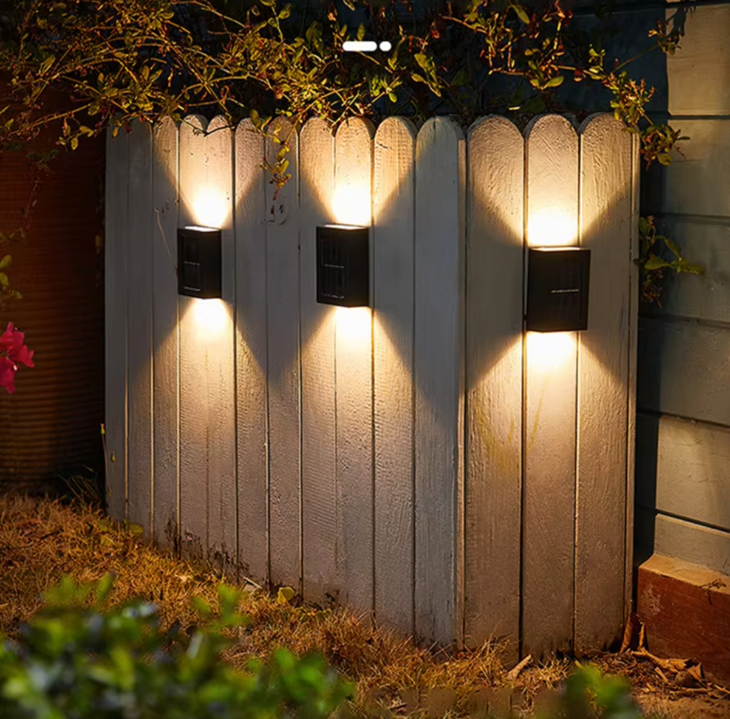 Premium kabellose Solar-Wandleuchte – Bereichern Sie Ihren Garten mit einem attraktiven Ambiente!-Leuchtezauber
