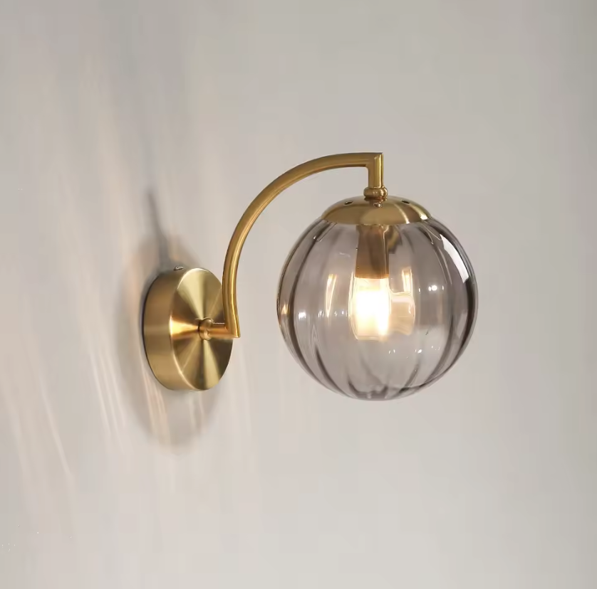 Glaslamp - LED-Wandleuchte-Leuchtezauber