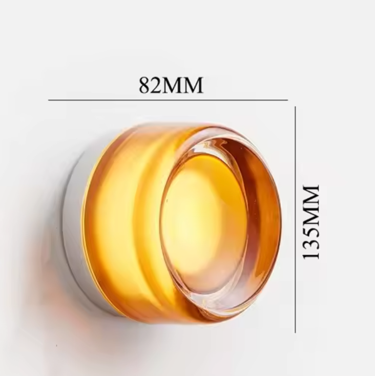 Modern LED Wall Sconce – Minimalist Ambient Wall Light | Contemporary Interior Accent Lighting