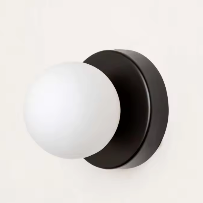 Nordic Orb Glass Pendant Light – Scandinavian LED Ceiling Light | Soft Ambient Illumination | Modern Interior Elegance