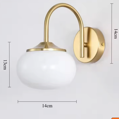 CloudGlow Wall Light – Scandinavian E27 Wall Lamp | Soft Ambient Lighting | Contemporary White Interior Light