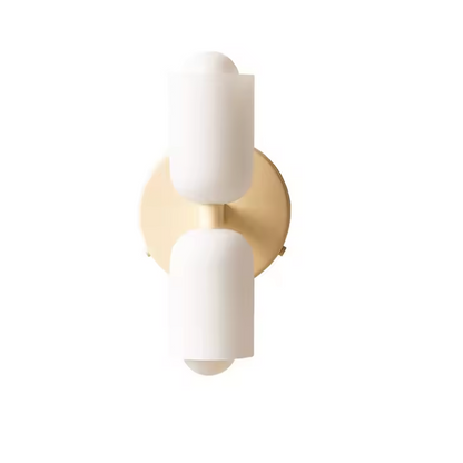 Aurora Glow Up & Down Wall Light – Elegant Acrylic Wall Lamp | Warm Ambient Lighting | Contemporary Interior Décor