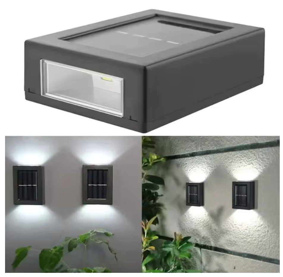 SolarGlow Outdoor Wall Lights – Waterproof Solar Garden Lighting | Automatic LED Pathway Illumination