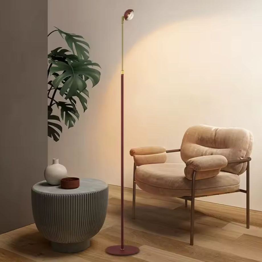 Nordica Arc Floor Lamp – Adjustable LED Reading Light | Scandinavian Designer Standing Lamp