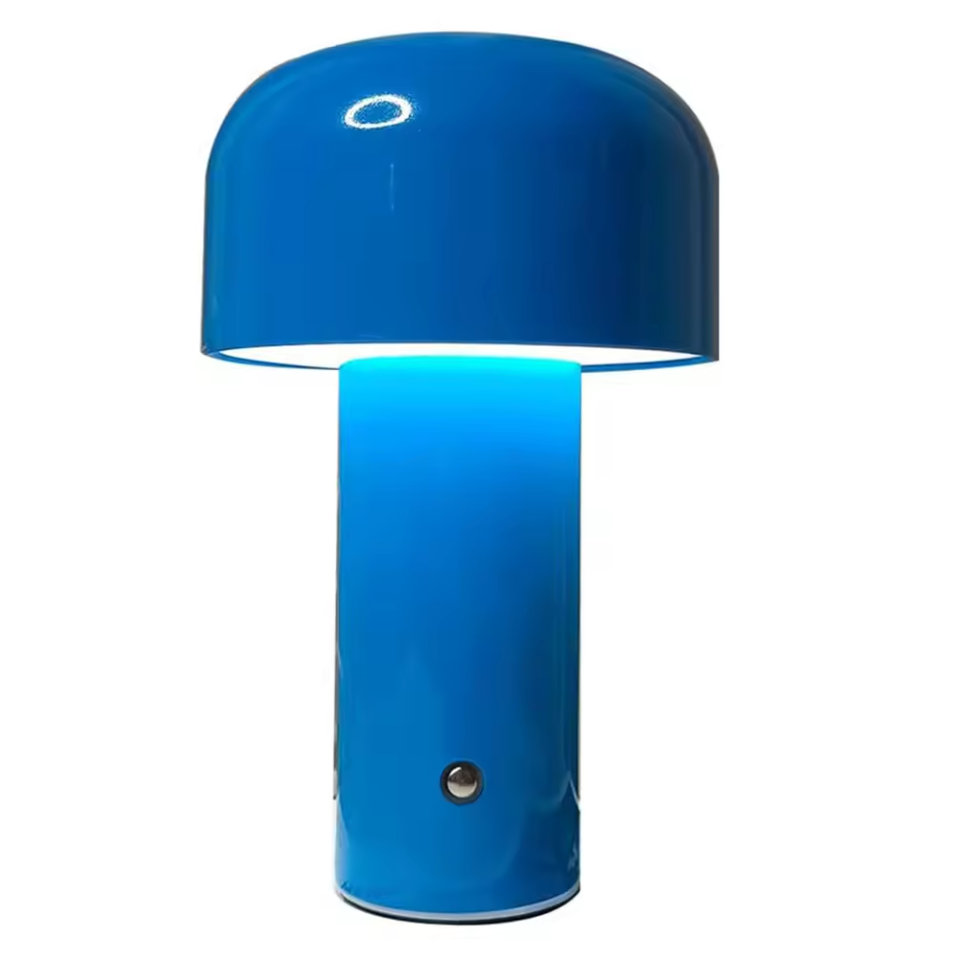 Milano Glow Rechargeable Mushroom Lamp – Cordless Italian Designer Lighting | Dimmable Ambient LED