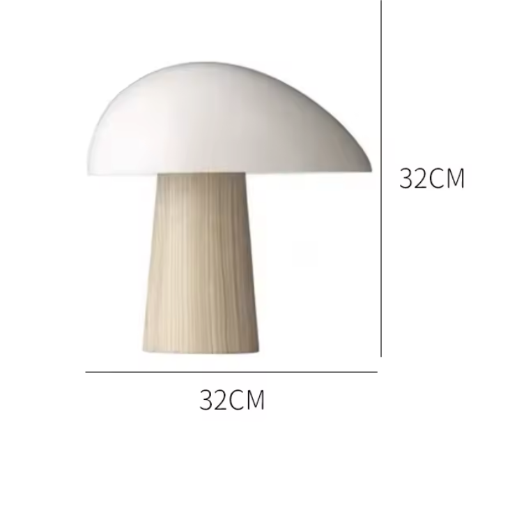 Nordiva Table Lamp – Scandinavian Wooden Accent Lighting | Modern Minimalist Design
