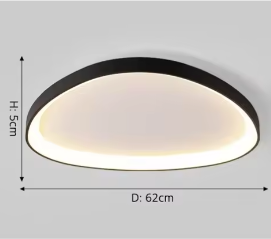 DEWY Ceiling Light – Artistic Three-Part LED Ceiling Lamp | Modern Sculptural Ambient Lighting