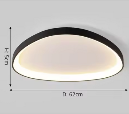 DEWY Ceiling Light – Artistic Three-Part LED Ceiling Lamp | Modern Sculptural Ambient Lighting