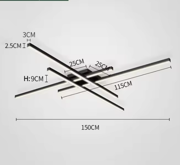 Bondigo Modern LED Ceiling Light – Minimalist Contemporary Ceiling Lamp | Elegant Architectural Lighting