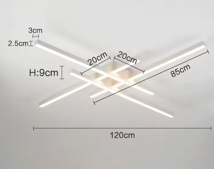Bondigo Modern LED Ceiling Light – Minimalist Contemporary Ceiling Lamp | Elegant Architectural Lighting