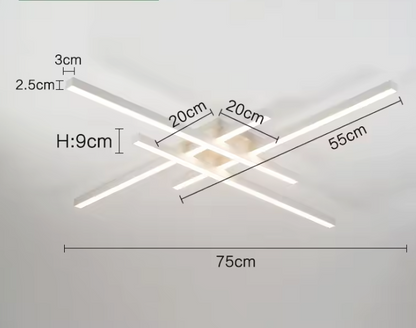 Bondigo Modern LED Ceiling Light – Minimalist Contemporary Ceiling Lamp | Elegant Architectural Lighting