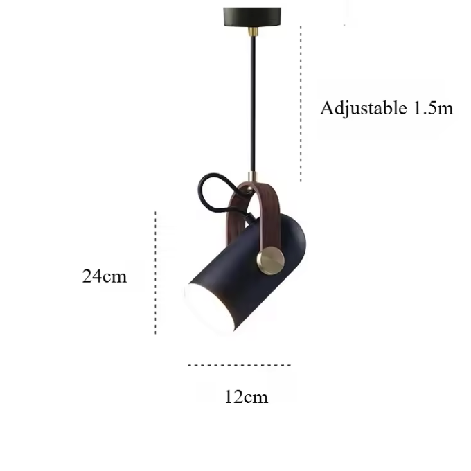 Carronade Pendant Light – Industrial Nautical Hanging Lamp | Vintage Marine Inspired Ceiling Lighting