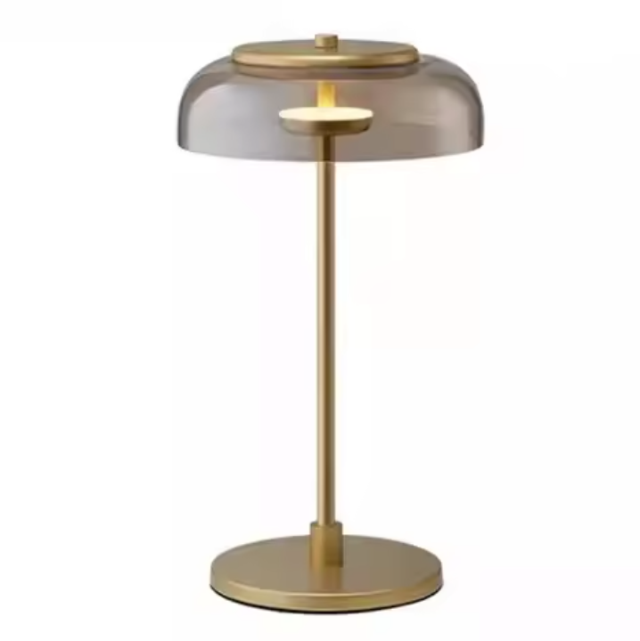 Aurélo – Designer Glass Table Lamp with LED & Postmodern Style