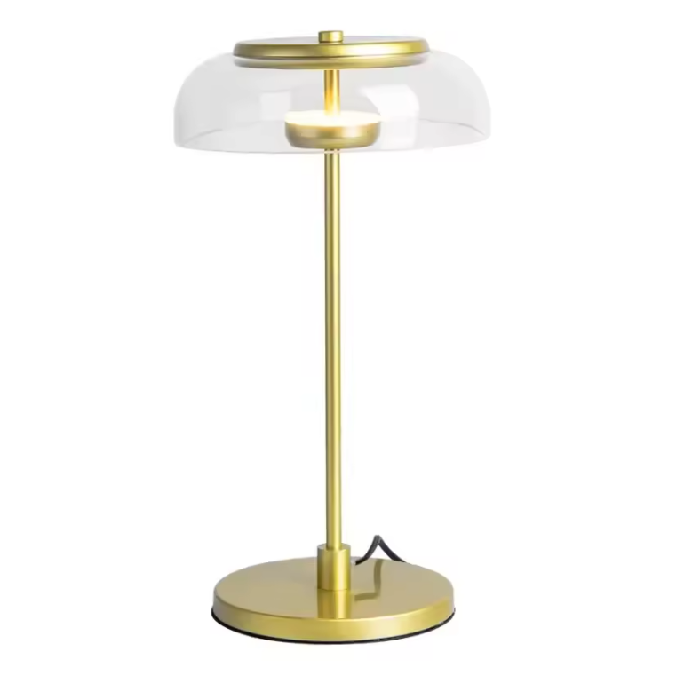Aurélo – Designer Glass Table Lamp with LED & Postmodern Style