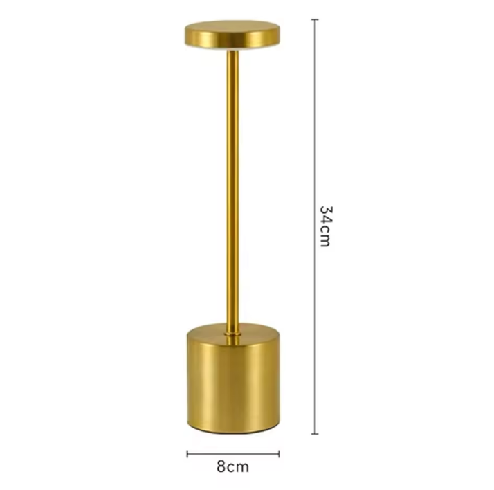 LumiÉlan – Rechargeable Table Lamp with Touch Control, 3 Light Colours & Stepless Dimming