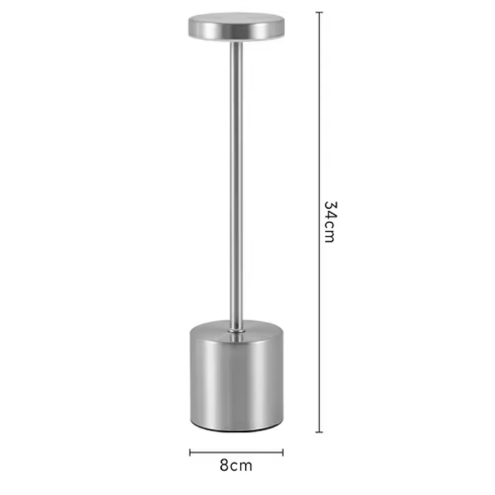 LumiÉlan – Rechargeable Table Lamp with Touch Control, 3 Light Colours & Stepless Dimming