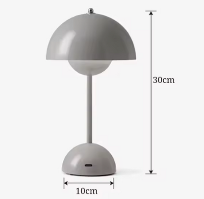 AuroraGlo LED Living Room Table Lamp – Wireless Designer Lighting with Timeless Scandinavian Style
