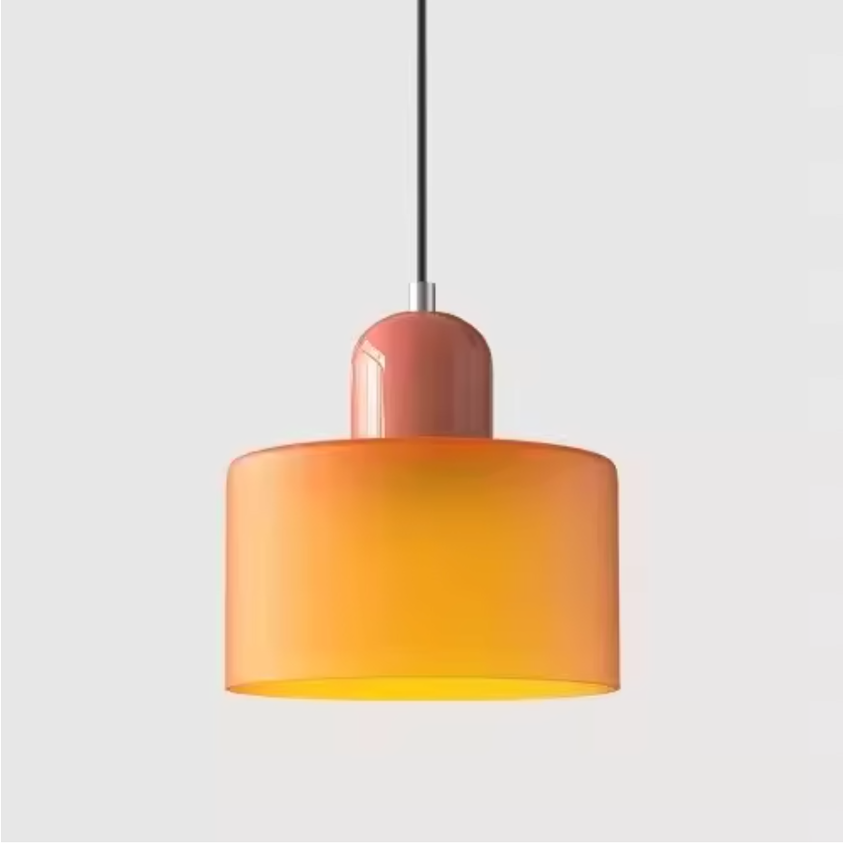 Bauhaus Creative Glass Pendant Light – Modern Artistic Hanging Lamp | Minimalist Statement Ceiling Lighting