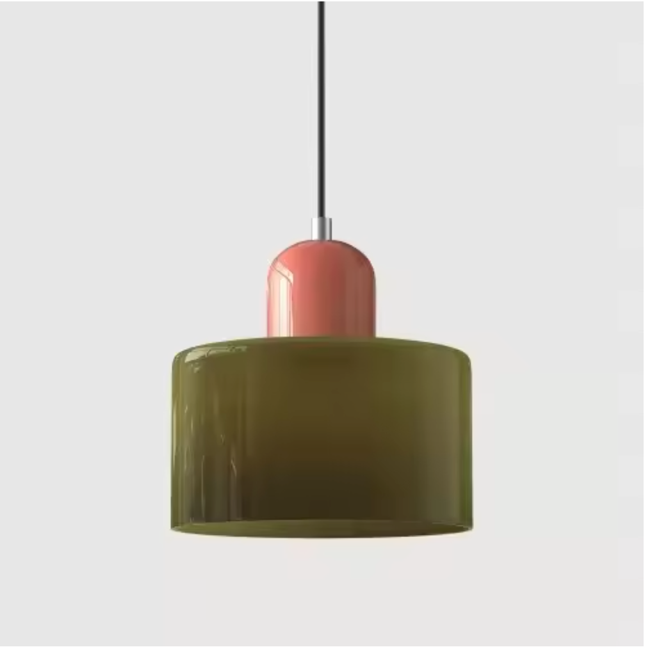Bauhaus Creative Glass Pendant Light – Modern Artistic Hanging Lamp | Minimalist Statement Ceiling Lighting