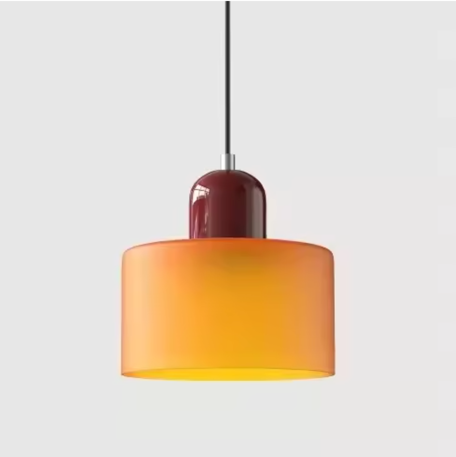 Bauhaus Creative Glass Pendant Light – Modern Artistic Hanging Lamp | Minimalist Statement Ceiling Lighting