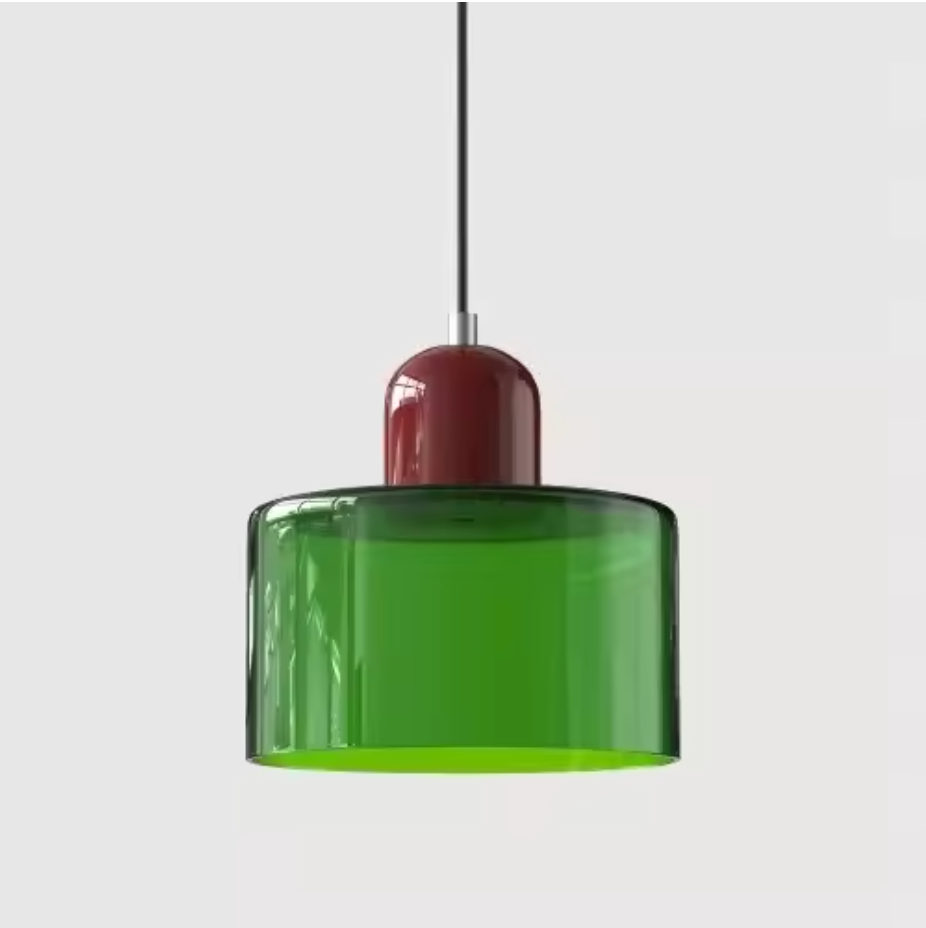Bauhaus Creative Glass Pendant Light – Modern Artistic Hanging Lamp | Minimalist Statement Ceiling Lighting
