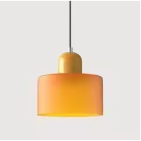 Bauhaus Creative Glass Pendant Light – Modern Artistic Hanging Lamp | Minimalist Statement Ceiling Lighting