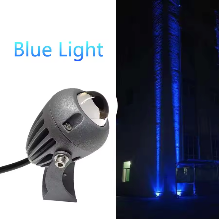 LUMIBEAM SoloSpot RGB LED Outdoor Wall Spotlight – IP66 Waterproof | 12W Exterior Accent Lighting