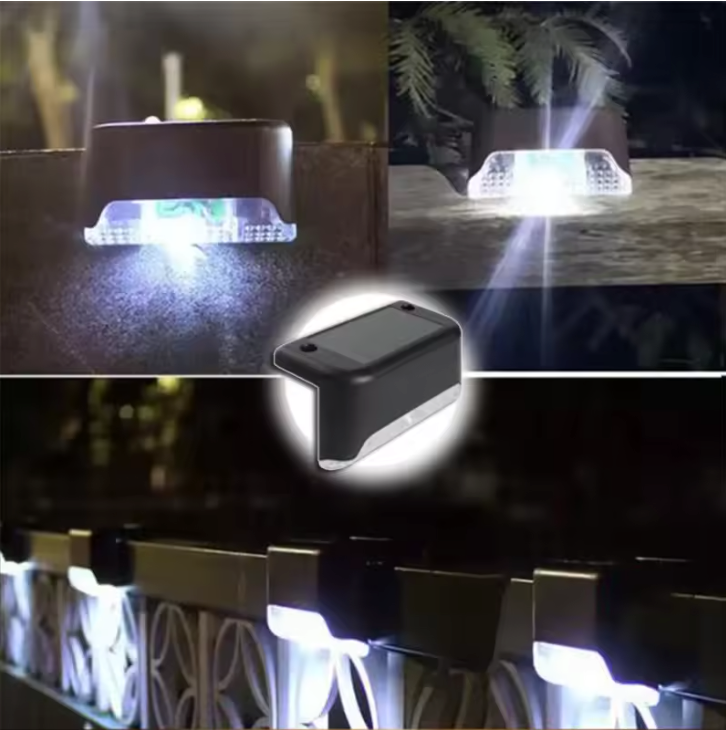 SunStep Solar Step Lights – IP65 Waterproof Outdoor Stair Lighting | Solar LED Lights for Steps, Decking & Pathways