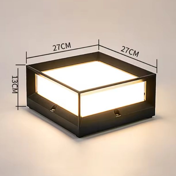 Altivara Outdoor Pillar Light – Modern LED Garden Post Lamp | Weatherproof Exterior Lighting for Pathways & Entrances