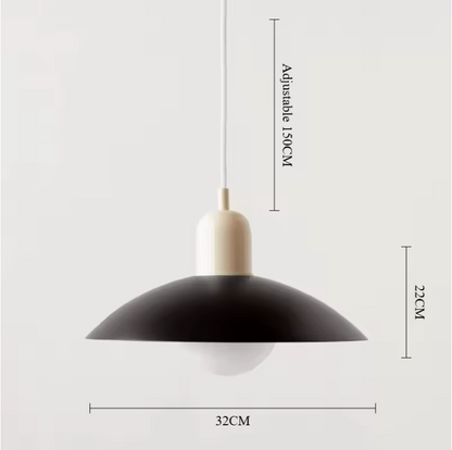Modena Macaron Pendant Light – Bauhaus Inspired Hanging Lamp | Colourful Modern Ceiling Lighting for Contemporary Interiors