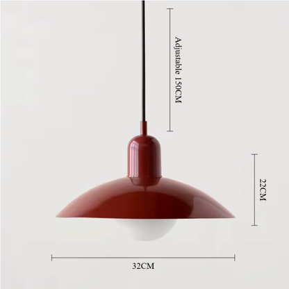 Modena Macaron Pendant Light – Bauhaus Inspired Hanging Lamp | Colourful Modern Ceiling Lighting for Contemporary Interiors