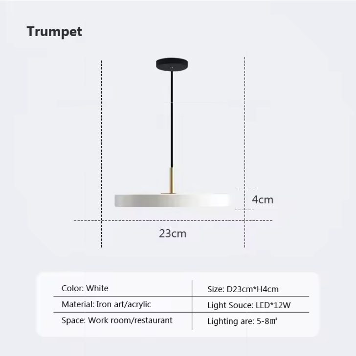 Orbisaucer LED Pendant Light – Minimalist UFO Ceiling Lamp | Modern Sculptural Hanging Light for Contemporary Interiors