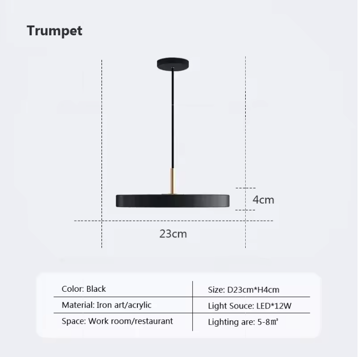Orbisaucer LED Pendant Light – Minimalist UFO Ceiling Lamp | Modern Sculptural Hanging Light for Contemporary Interiors
