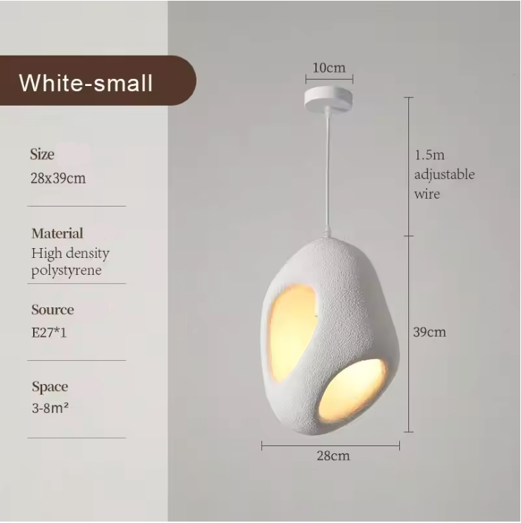 TAKI Designer Pendant Light – Modern Sculptural Hanging Lamp | Minimalist Ambient Interior Lighting