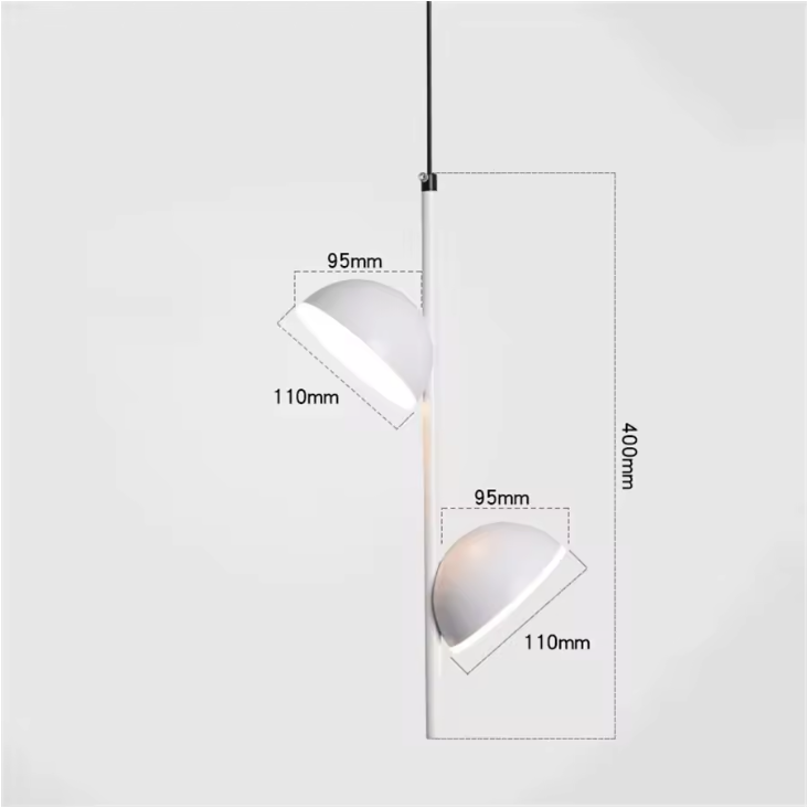 Tiraha Pendant Light – Modern Linear LED Hanging Lamp | Adjustable Contemporary Interior Lighting