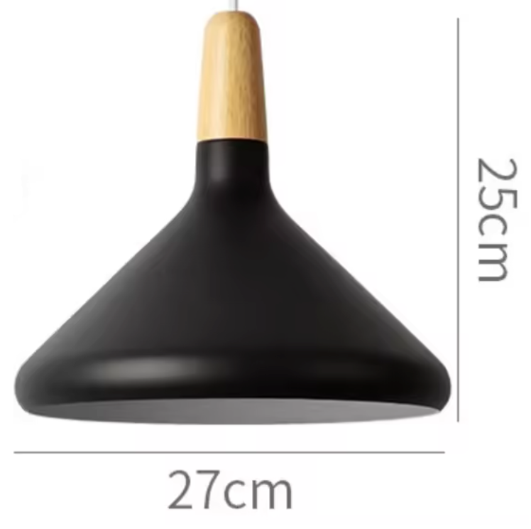 French Macaron Cone Pendant Light – Colourful Modern Hanging Lamp | Elegant Scandinavian Ceiling Lighting