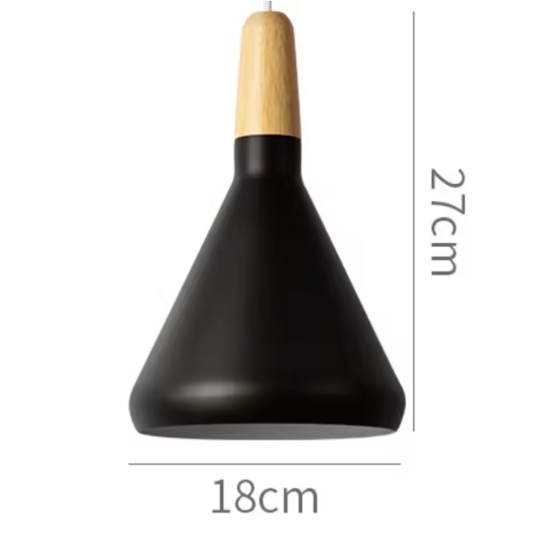 French Macaron Cone Pendant Light – Colourful Modern Hanging Lamp | Elegant Scandinavian Ceiling Lighting