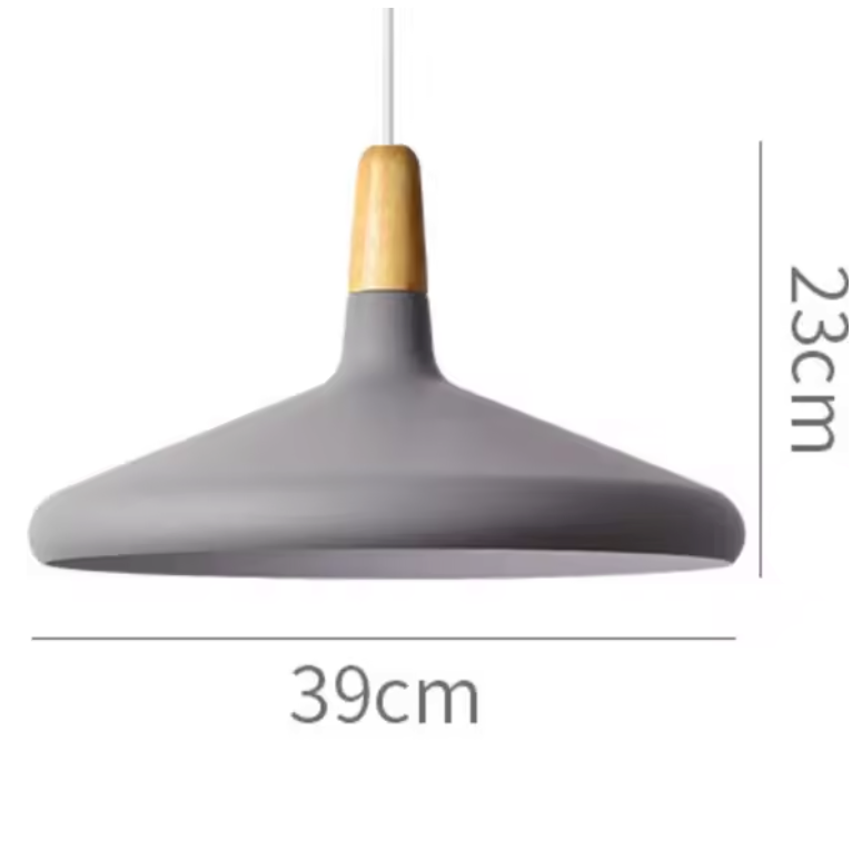 French Macaron Cone Pendant Light – Colourful Modern Hanging Lamp | Elegant Scandinavian Ceiling Lighting