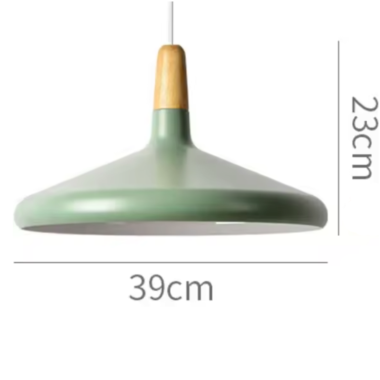 French Macaron Cone Pendant Light – Colourful Modern Hanging Lamp | Elegant Scandinavian Ceiling Lighting