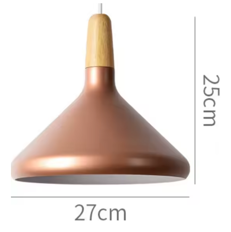 French Macaron Cone Pendant Light – Colourful Modern Hanging Lamp | Elegant Scandinavian Ceiling Lighting