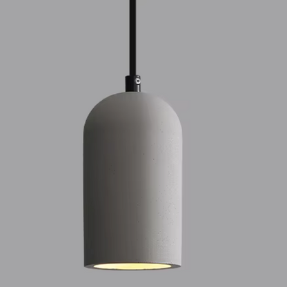 FORGI Concrete Pendant Light – Industrial Minimalist Hanging Lamp | Modern Urban Ceiling Lighting