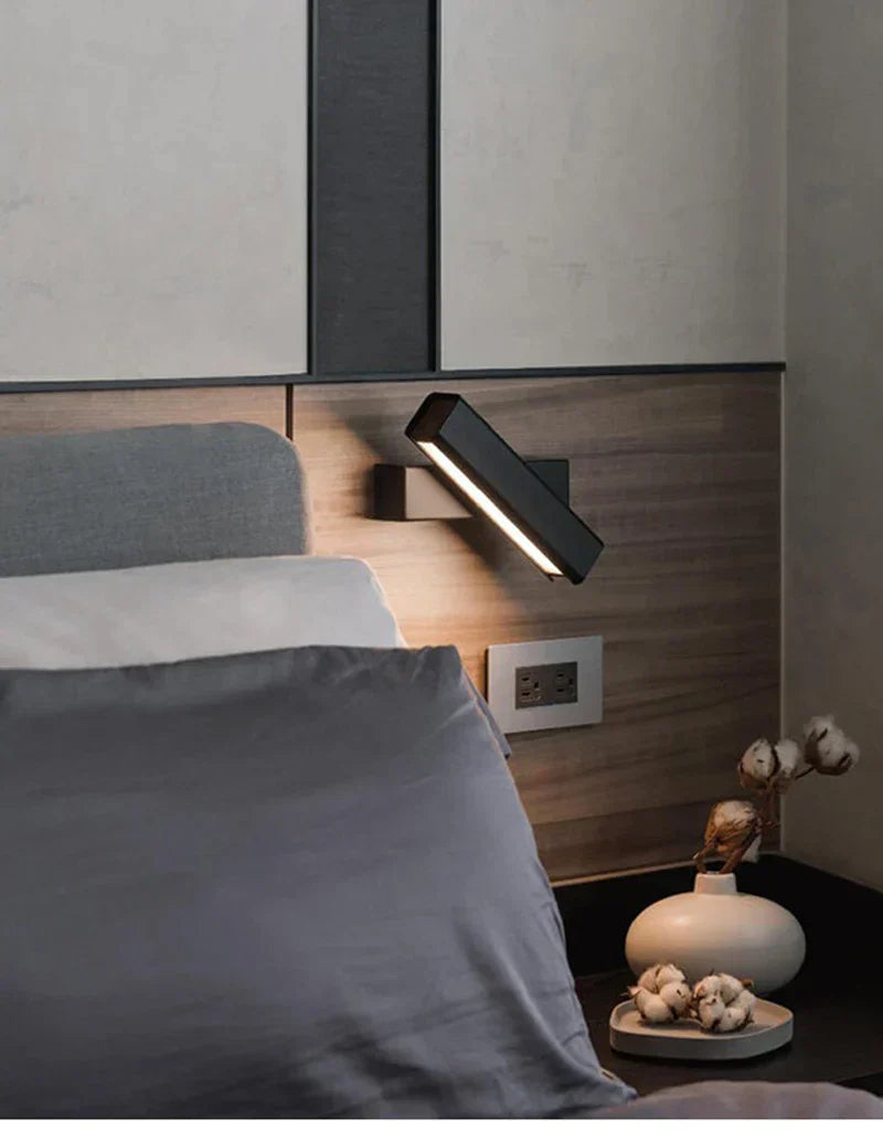 Lumoir Pivot Wall Light – Adjustable Nordic LED Wall Lamp | Dimmable Modern Reading & Ambient Lighting