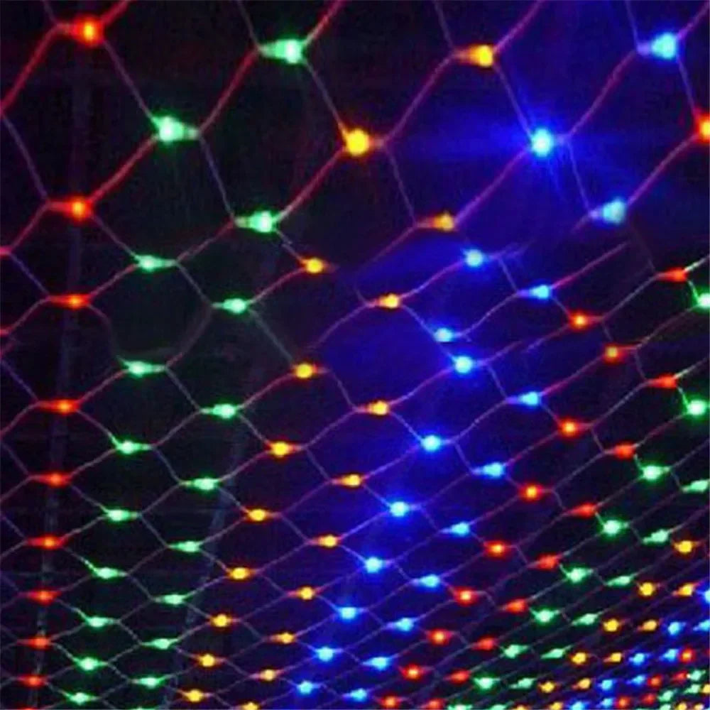 LED Net Christmas Lights – 6 x 4M & 3 x 3M Curtain Lighting for Windows, Gardens, Weddings & Festive Decorations