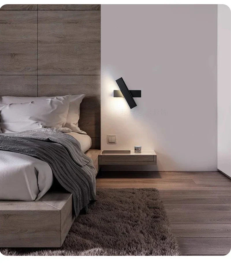Lumoir Pivot Wall Light – Adjustable Nordic LED Wall Lamp | Dimmable Modern Reading & Ambient Lighting