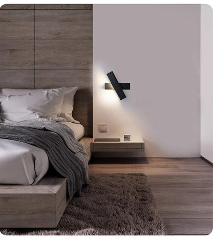 Lumoir Pivot Wall Light – Adjustable Nordic LED Wall Lamp | Dimmable Modern Reading & Ambient Lighting