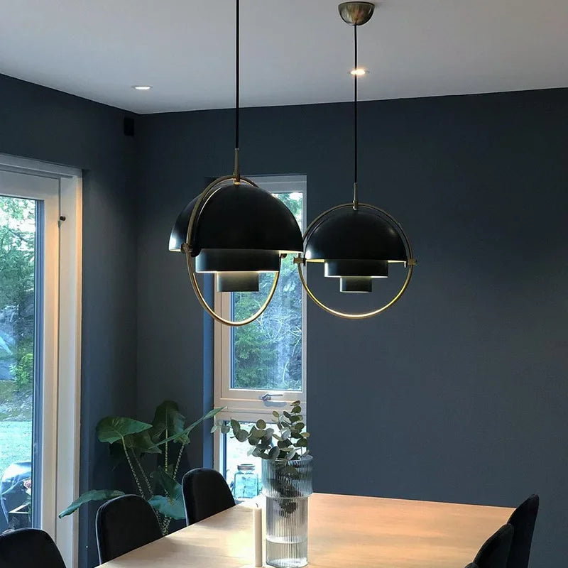 Sculptural Globe LED Pendant Light – Scandinavian Designer Ceiling Lamp | Dimmable Ambient Lighting | Contemporary Statement Chandelier