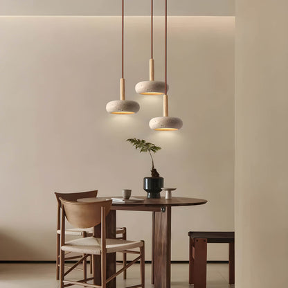 Hängelampe im Wabi-Sabi-Stil-Leuchtezauber