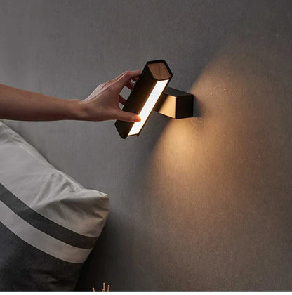 Lumoir Pivot Wall Light – Adjustable Nordic LED Wall Lamp | Dimmable Modern Reading & Ambient Lighting