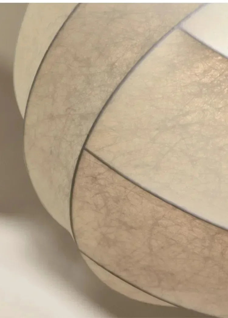 Wabi Sabi Paper Pendant Light – Handcrafted Japanese Ceiling Lamp | Soft Ambient Lighting | Timeless Zen-Inspired Design