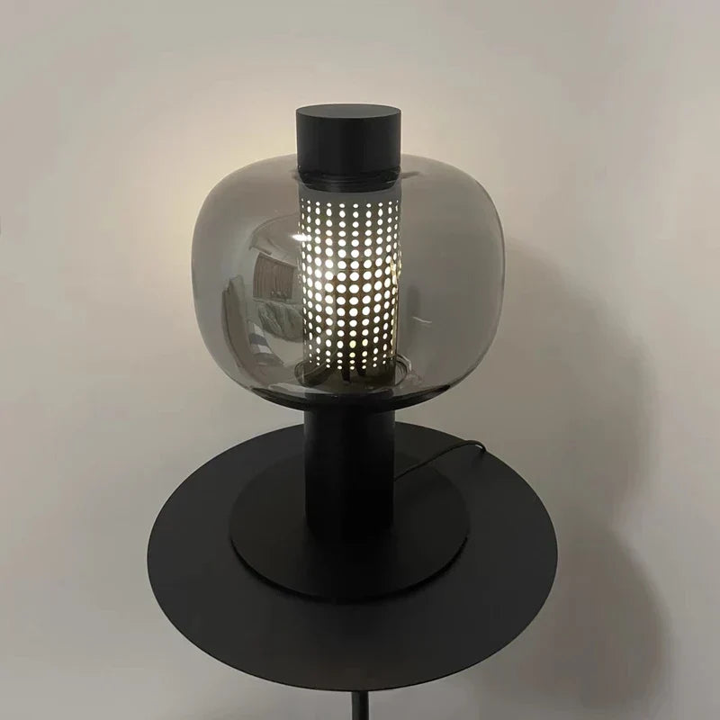 BonboriGlow Nordische Glas-Stehlampe-Leuchtezauber
